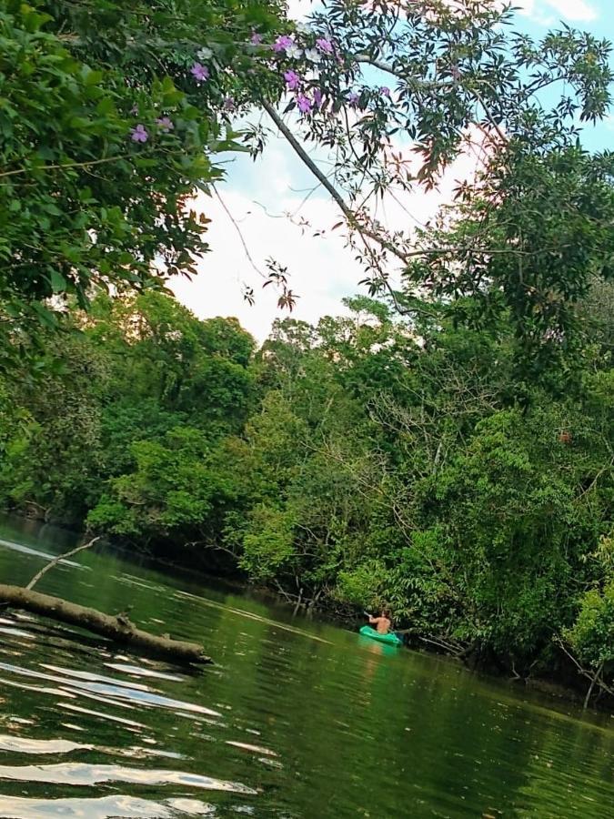 Suites Proximo Ao Rio Jaguareguava Em Bertioga Exteriör bild